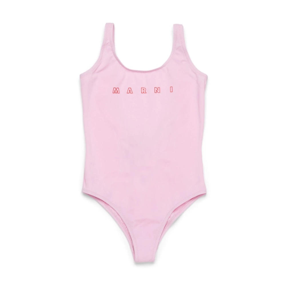 Marni Light Pink One-Piece Swimsuit